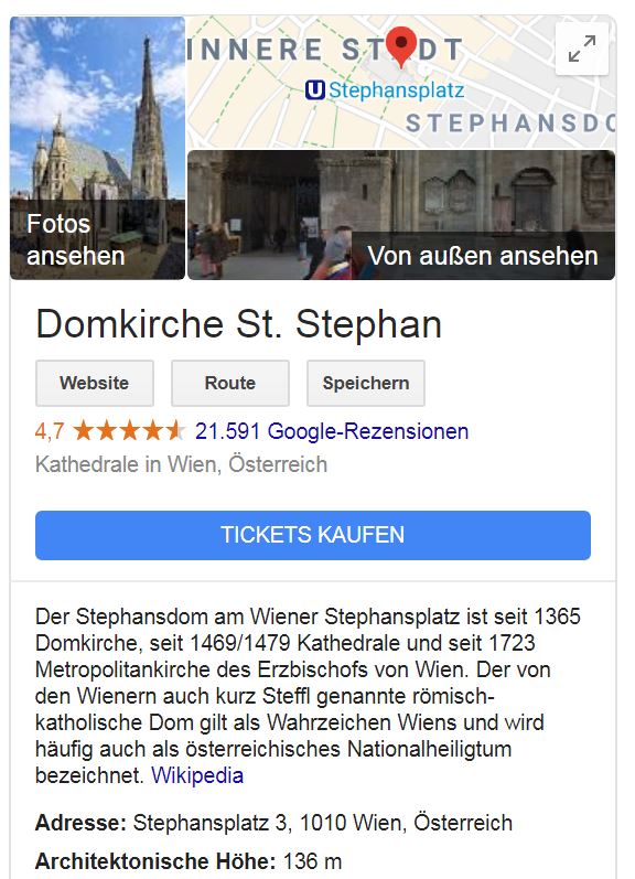 Bewertungen bei Google machen ein Unternehmen authentischer.
