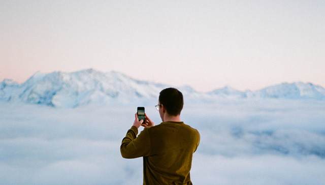 Instagram Reels in den Bergen erstellen