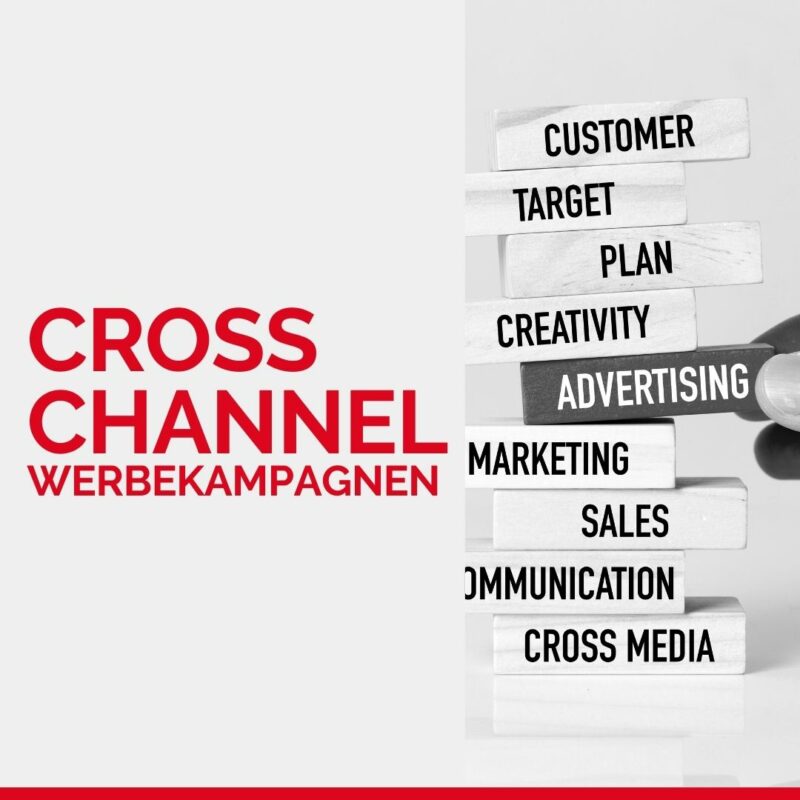 Das Bild zeigt Cross Channel Werbekampagnen